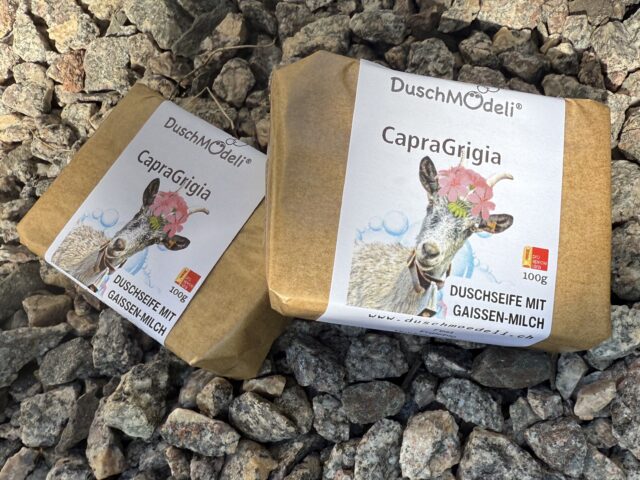 Duschseife mit Ziegenmilch